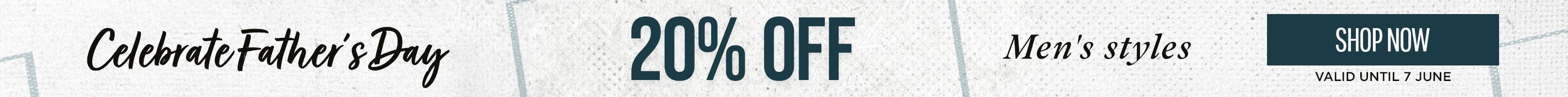 CH Father's Day Sale Skinny Banner